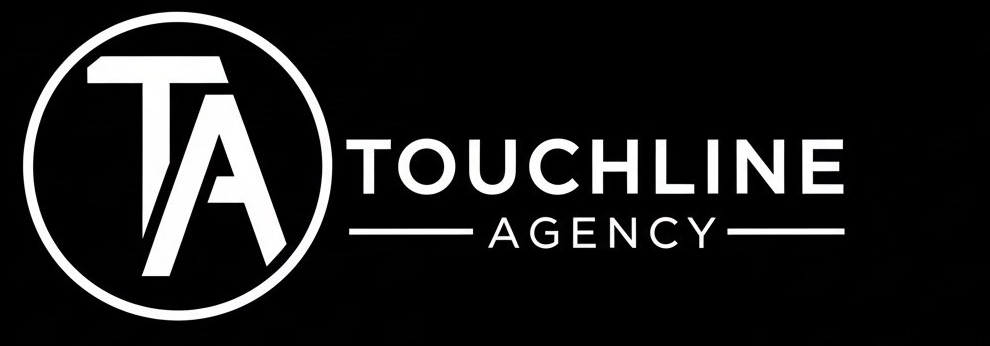Touchline Agency header banner